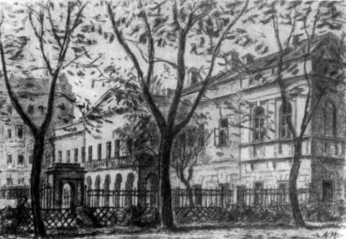Дом, в котором умер Гоголь. Никитский бульвар